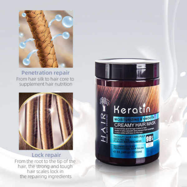 KERATIN CREAMY HAIR MASK | BEST FOR ALL TYPE | 1000ML