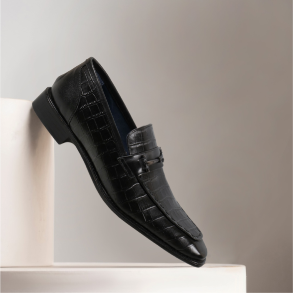 NEW LOOK OFFICIAL BLACK LEATHER SHOES | 100% ORIGINAL