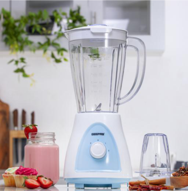 GEEPAS 2-IN-1 ELECTRIC BLENDER | MODEL: GDI-1937 | HEAVY DUTY
