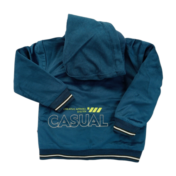 CASUAL BEAUTIFUL HOODIE FOR KIDS WITH (2-PIECE) - Image 3