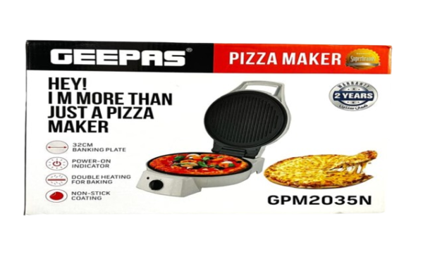 GEEPAS PIZZA MAKER | MODEL: GPM-2035N | HIGH QUALITY - Image 5