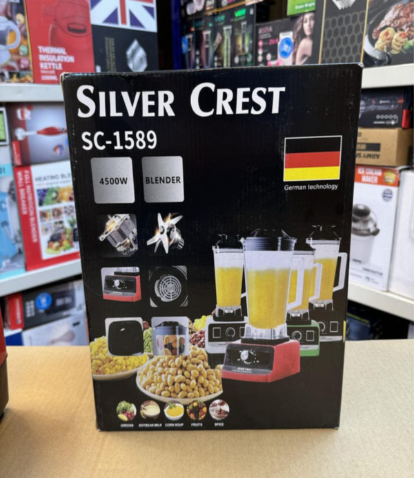 SILVER CREST HEAVY DUTY BLENDER | MODEL: SC-1589 | 100% GENUINE - Image 2