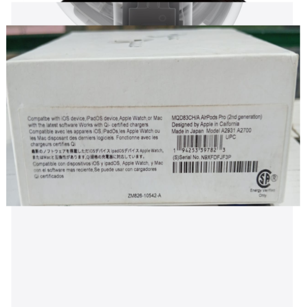 APPLE AIRPODS PRO 2ND GENERATION | MODEL: A2083 A2084 A2190 | 100% ORIGINAL - Image 3