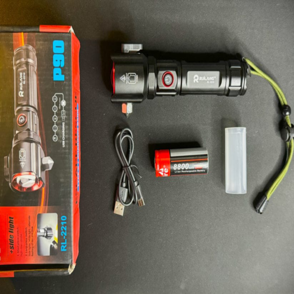 RUILANG EMERGENCY FLASHLIGHT | MODEL: RL-2210 | PREMIUM QUALITY - Image 2
