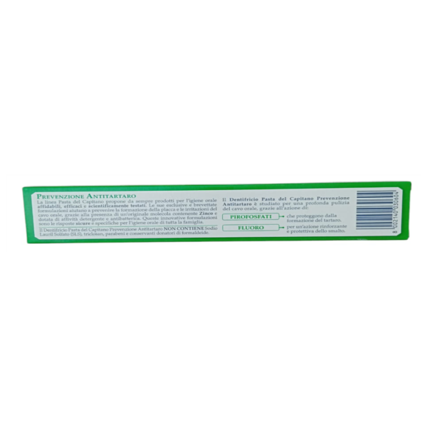PASTA DEL CAPITANO ANTITARTARO TOOTHPASTE (GIFT FOR SMOKERS) | 75ML - Image 4