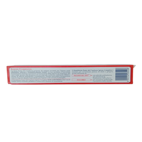 PASTA DEL CAPITANO IGIENE TOOTHPASTE | 75ML - Image 4