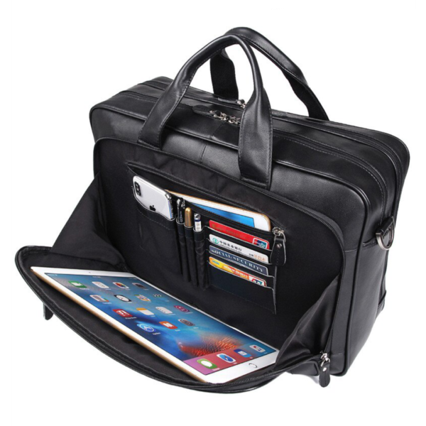 BELSTAFF LEATHER BRIEFCASE | LAPTOP & MULTI-PURPOSE - Image 4