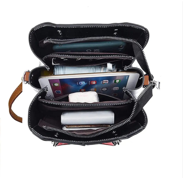SECURE HANDBAG | 100% GENUINE LEATHER - Image 5
