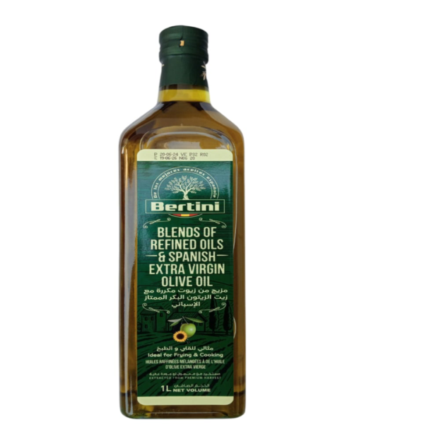 BERTINI EXTRA VIRGIN OLIVE OIL | 100% SPAN OIL | 1 LITER - Image 2