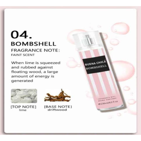 DELICATE PERFUME-CUM-SPRAY BY BUENA CHICA | 236 ML - Image 4