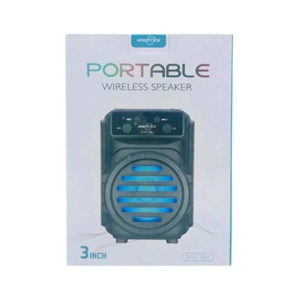 GREATNICE PORTABLE WIRELESS SPEAKER | 3-INCH | HIGH QUALITY - Image 2