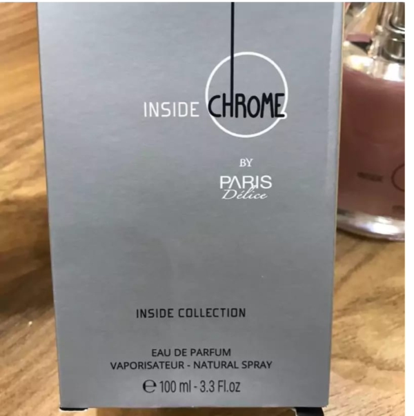 INSIDE CHROME PERFUME BY PARIS DELICE | 100ML | 100% ORIGINAL - Image 3