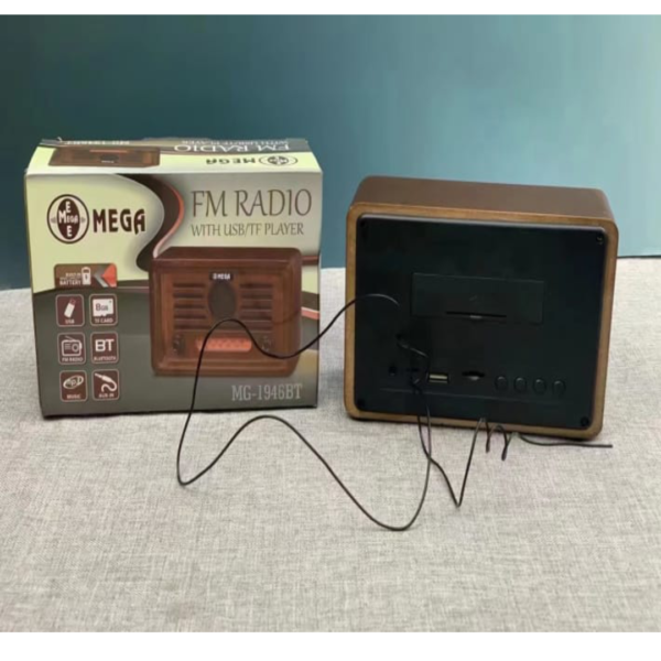 MEGA ANTIQUE FM RADIO USB&TF PLAYER | PREMIUM QUALITY - Image 3