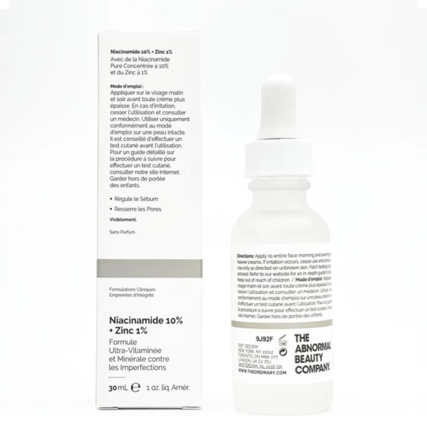THE ORDINARY. SERUM (NIACINAMIDE 10%+ZINC1%) | 100% ORIGINAL - Image 3