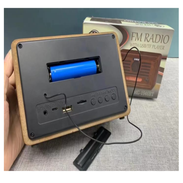 MEGA ANTIQUE FM RADIO USB&TF PLAYER | PREMIUM QUALITY - Image 4