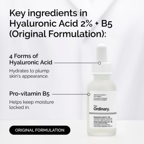THE ORDINARY. SERUM (HYALURONIC ACID 2%+B5) | 100% ORIGINAL - Image 5