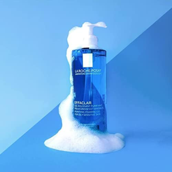 FOAMING GEL FOR OILY & ACNE-PRONE SKIN BY LA ROCHE-POSAY | 400ML | 100% ORIGINAL - Image 2