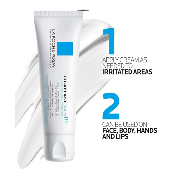 CICAPLAST B5 BALM LA BY ROCHE-POSAY | 40ML | 100% ORIGINAL - Image 3
