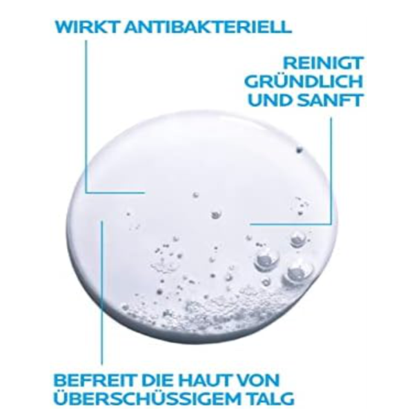 FOAMING GEL FOR OILY & ACNE-PRONE SKIN BY LA ROCHE-POSAY | 400ML | 100% ORIGINAL - Image 4