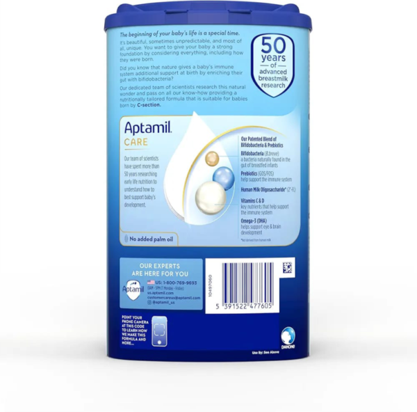 APTAMIL BABY MILK POWDER (STAGE 2) | 6-12 MONTHS | 800 GRM - Image 4