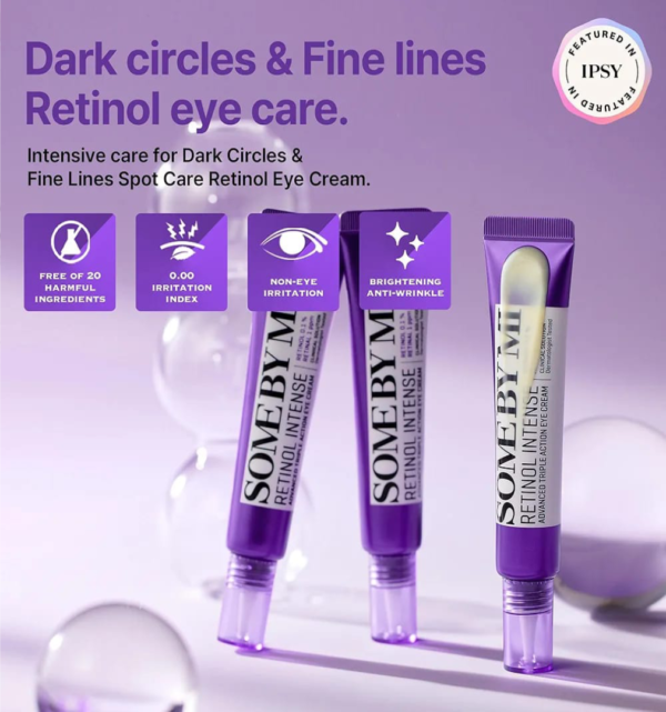 RETINOL INTENSE ADVANCED TRIPLE ACTION EYE CREAM BY SOME BY MI | 30ML | 100% ORIGINAL - Image 4