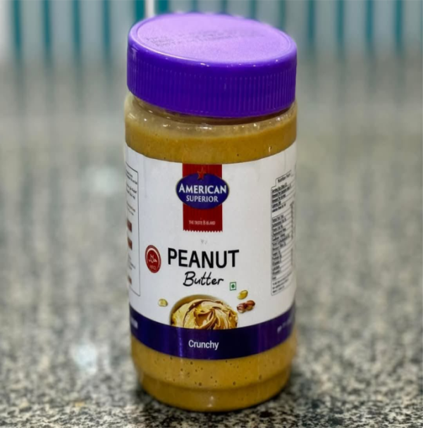 CRUNCHY PEANUT BUTTER BY AMERICAN SUPERIOR | 510G