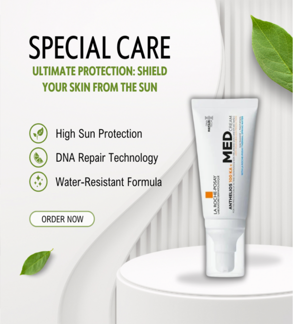 ANTHELIOS 100 KA+ MED CREAM BY LA ROCHE-POSAY | 50ML - Image 5