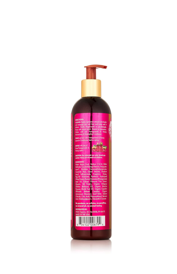 MIELLE MOISTURIZING AND DETANGLING SHAMPOO WITH POMEGRANATE & HONEY | 355ML | 100% ORIGINAL - Image 5
