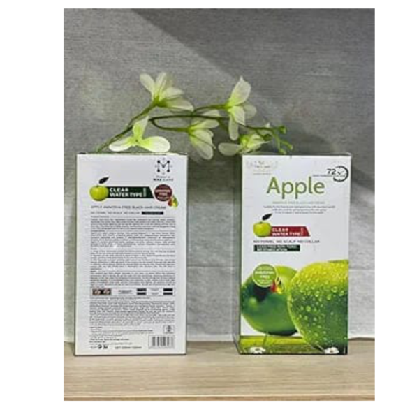 APPLE HAIR COLOR | LUXURIOUS BLACK & RICH BROWN SHADES | 500 ML | 100% ORIGINAL - Image 6
