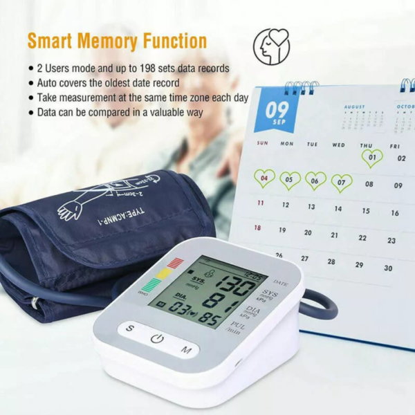 GREATMED DIGITAL BLOOD PRESSURE MONITOR | HIGH QUALITY - Image 3