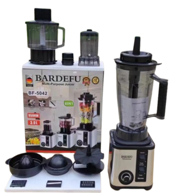 BARDEFU 6-IN-1 BLENDER | MODEL: BF-5042 | HEAVY DUTY & 100% ORIGINAL
