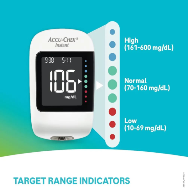 ACCU-CHEK INSTANT BLOOD GLUCOMETER | PREMIUM QUALITY - Image 4