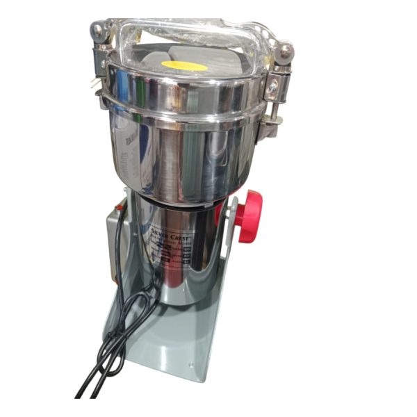 SILVER CREST HEAVY GRINDER POWDER MACHINE | 500 GRAM CAPACITY | ULTIMATE CEREAL, GRAIN & SPICE | HIGH QUALITY - Image 4