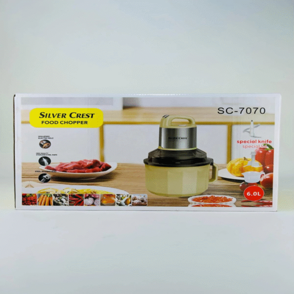 SILVER CREST ELECTRIC MEAT GRINDER | MODEL: SC-7070 | HEAVY DUTY | 100% ORIGINAL - Image 2