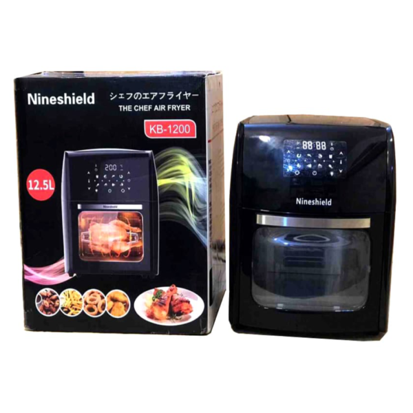 NINESHIELD THE CHEF AIR FRYER | MODEL: KB-1200 | HEAVY DUTY | IMPORT FROM JAPAN